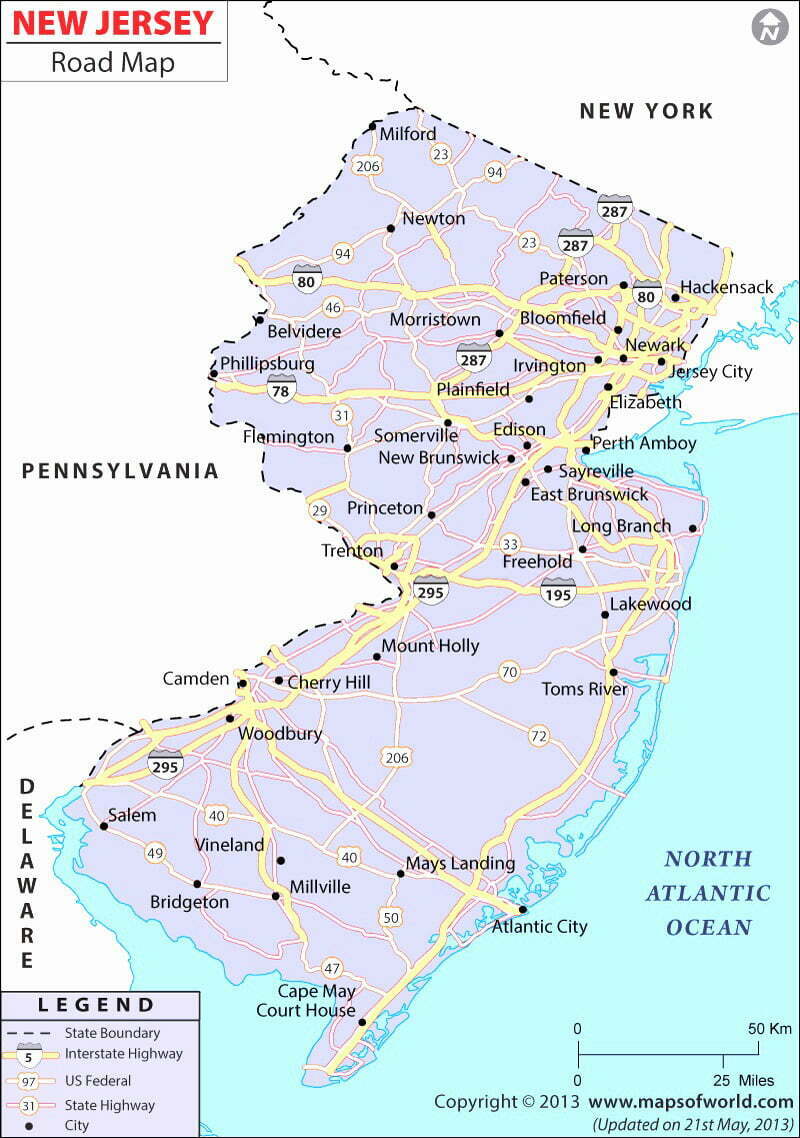 Newjersey-Map